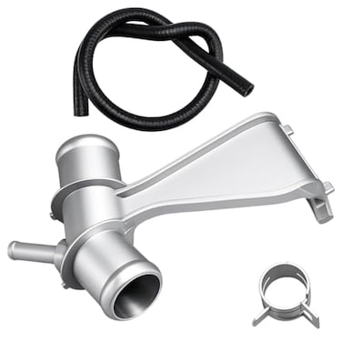 KPALAG Upgraded Aluminum Engine Radiator Water Outlet Coolant Pipe Bracket Hose Set Compatible with Toyota Corolla 20092017 Toyota Matrix 20092014 Replace 165770T030 1657722040 1657722H02