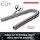 Hypertune Universal 48inch Flexible Radiator Coolant Hose Stainless Steel Kit with 4Pcs Cap Clamp Silver