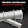 Yiklwwy 1C0121087E Aluminum Water Coolant Hoses Connector Pipe Replacement for Audi TT VW Jetta IV Polo Seat Skoda