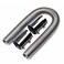 BLACKHORSE-RACING BLACKHORSERACING 24 Stainless Steel Radiator Flexible Coolant Water Hose Kit with Caps Universal