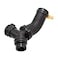 VIKKSAER DR3Z8566A Engine Coolant Hose Connector TConnector Hose BR3Z8566B Replacement for Ford F series 150 Mustang