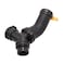 VIKKSAER DR3Z8566A Engine Coolant Hose Connector TConnector Hose BR3Z8566B Replacement for Ford F series 150 Mustang