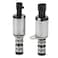 WMPHE 2PCS Oil Control VVT Variable Valve Timing Solenoid Compatible with Chevy Trax Astra Sonic Cruze Aveo Aveo5 Pontiac G3 Saturn Astra Replacement for 918006 12992408 10307643 55567050