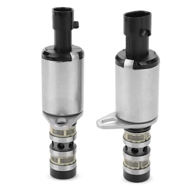 WMPHE 2PCS Oil Control VVT Variable Valve Timing Solenoid Compatible with Chevy Trax Astra Sonic Cruze Aveo Aveo5 Pontiac G3 Saturn Astra Replacement for 918006 12992408 10307643 55567050