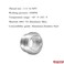 joytrace 12 NPT Female Threaded Stepped Weld on Bung Fitting Aluminum 2PCS