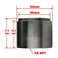 AFATEBOX 38 NPT Weld On Bung Female 304 Stainless Steel Nut Plug Threaded Insert Weldable Pipe Fitting Adapter