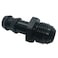 STEBER 6AN Flare to 38 Hose Barb Fuel Line Fitting Adapter Aluminum 6 AN Male to 38 Pushon Barbed Pipe Connector Black