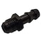 STEBER 6AN Flare to 38 Hose Barb Fuel Line Fitting Adapter Aluminum 6 AN Male to 38 Pushon Barbed Pipe Connector Black