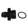 STEBER 6AN Male Flare to 8AN Male Fuel Pump Rail Fitting Aluminum Hose Adapter with AN8 Oring Boss ORB