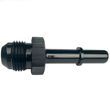 STEBER 6AN Male to 38 SAE Quick Disconnect Male Push On EFI Fitting Adapter Aluminum Work for Fuel Rail Hose