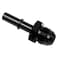 AFATEBOX 8AN Male to 38 SAE Quick Disconnect Male PushOn EFI Fitting Fuel Rail Hose Line Adapter Aluminum Black