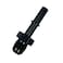 AFATEBOX 8AN Male to 38 SAE Quick Disconnect Male PushOn EFI Fitting Fuel Rail Hose Line Adapter Aluminum Black