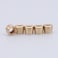 AC PERFORMANCE 3 AN Brass Olive Inserts fit for AN3 PTFE Teflon Fuel Line Hose End Fitting Pack of 5