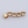 AC PERFORMANCE 3 AN Brass Olive Inserts fit for AN3 PTFE Teflon Fuel Line Hose End Fitting Pack of 5