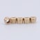 AC PERFORMANCE 3 AN Brass Olive Inserts fit for AN3 PTFE Teflon Fuel Line Hose End Fitting Pack of 5