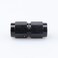 AC PERFORMANCE 3 AN Female to 3 AN Female Straight Swivel Coupler Union Fitting Adapter Aluminum Black