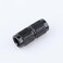 AC PERFORMANCE 3 AN Female to 3 AN Female Straight Swivel Coupler Union Fitting Adapter Aluminum Black
