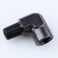 AC PERFORMANCE 90 Degree 18 NPT Female to Male Elbow Coupler Union Hose Fitting Adapter Aluminum Black