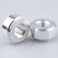 AC PERFORMANCE M12x15 Female Weld On Bung Fitting Aluminum 2PCS