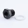 AC PERFORMANCE Reducing Bush Female 18 NPT to Male Metric M14 x 15mm Adapter Aluminum Black
