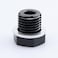 AC PERFORMANCE Reducing Bush Female 18 NPT to Male Metric M14 x 15mm Adapter Aluminum Black