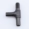 AC PERFORMANCE T Splitter 10MM Barbed Tee Fitting Aluminum Black