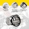 Aochuang Fuel Rail Plug Valve Rail Fuel Plug Stainless Steel M20x15 for Chevy Dodge 67l Cummins