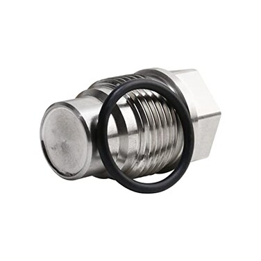 Aochuang Fuel Rail Plug Valve Rail Fuel Plug Stainless Steel M20x15 for Chevy Dodge 67l Cummins