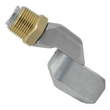 BORRITT 34 Dual NPT Threads Fuel Hose Swivel 360 Rotating Connector Fuel Line Connect Tool Nozzle Adapter for Diesel Gasoline Kerosene