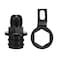 Tbest Breather Pipe Connector10AN Breather Fitting Adapter Black Aluminium Alloy Lightweight for Oil Catch Can B16 B18 B20