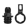 Tbest Breather Pipe Connector10AN Breather Fitting Adapter Black Aluminium Alloy Lightweight for Oil Catch Can B16 B18 B20