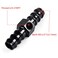 CNRAQR 12 Barb Inline Fuel Pressure Gauge Fitting Adapter with 18 NPT Plug Fitting and Sensor Gage Port Aluminum 2Pcs