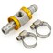 CNRAQR 38 Fuel Line Fuel TFitting Adapter Includes Clamps