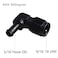CNRAQR 6AN Female to 516 Barb 90 Degree Swivel Fitting Adapter Aluminum Black 2Pcs