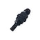 DEWHEL Dewhel 6AN Male Flare Bulkhead To 516 Hose Barb Fuel Tank Fitting Aluminum Black AN6