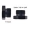 EVIL ENERGY 10AN Block off Cap ORB Plug Fitting Adapter Male Aluminum