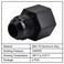 EVIL ENERGY 10AN Male Flare to 12 NPT Female Fitting Adapter Aluminum 2PCS