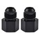 EVIL ENERGY 10AN Male Flare to 12 NPT Female Fitting Adapter Aluminum 2PCS