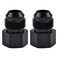 EVIL ENERGY 10AN Male Flare to 14 NPT Female Fitting Adapter Aluminum 2PCS
