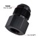 EVIL ENERGY 10AN Male Flare to 14 NPT Female Fitting Adapter Aluminum 2PCS