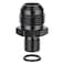 EVIL ENERGY 10AN Male Flare to M14 x 15mm Male Metric Fitting Adapter Aluminium Alloy 1PC