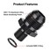 EVIL ENERGY 10AN Male Flare to M14 x 15mm Male Metric Fitting Adapter Aluminium Alloy 1PC