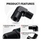 EVIL ENERGY 12 NPT Female to Male Fitting Adapter 90 Degree Elbow Aluminum Black