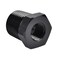 EVIL ENERGY 12 NPT Male to 14 NPT Female Reducer Bushing Fitting Adapter Hex Aluminum Black