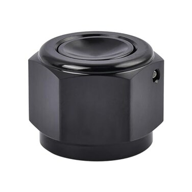 EVIL ENERGY 12AN Flare Cap Block off Fitting Plug Black