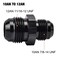 EVIL ENERGY 12AN Male to AN10 Male Flare Reducer Coupler Union Straight Adapter Fitting Black