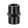 EVIL ENERGY 14 NPT Female to 14 NPT Female Fitting Adapter Straight Aluminum Black