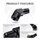 EVIL ENERGY 18 NPT Female to Male Fitting Adapter 45 Degree Elbow Aluminum Black