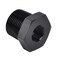 EVIL ENERGY 34 NPT Male to 38 NPT Female Reducer Bushing Fitting Adapter Hex Aluminum Black