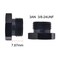 EVIL ENERGY 3AN Block off Cap ORB Plug Fitting Adapter Male Aluminum 2PCS